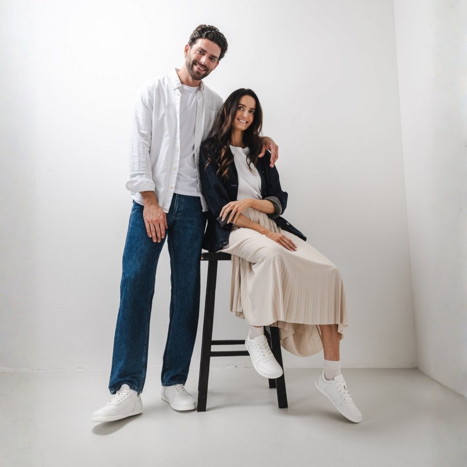 Barefoot Sneakers - Be Lenka Echo - All White