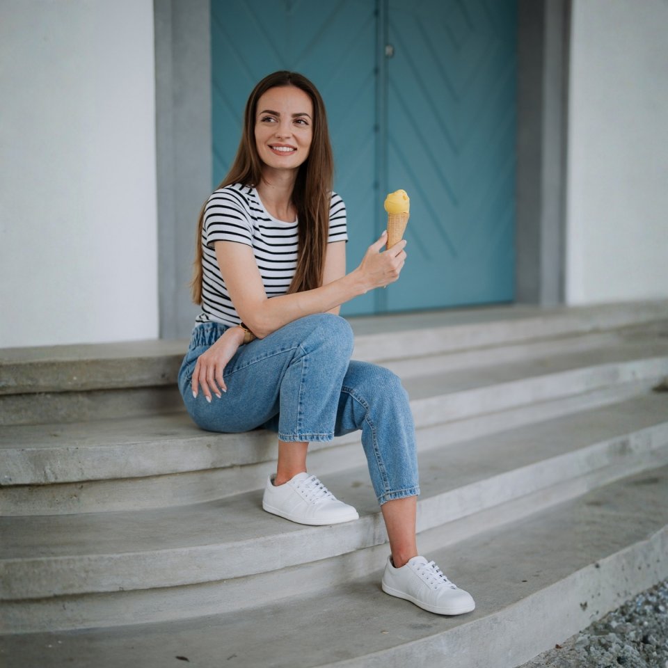 Barefoot Sneakers Be Lenka Elite - All White