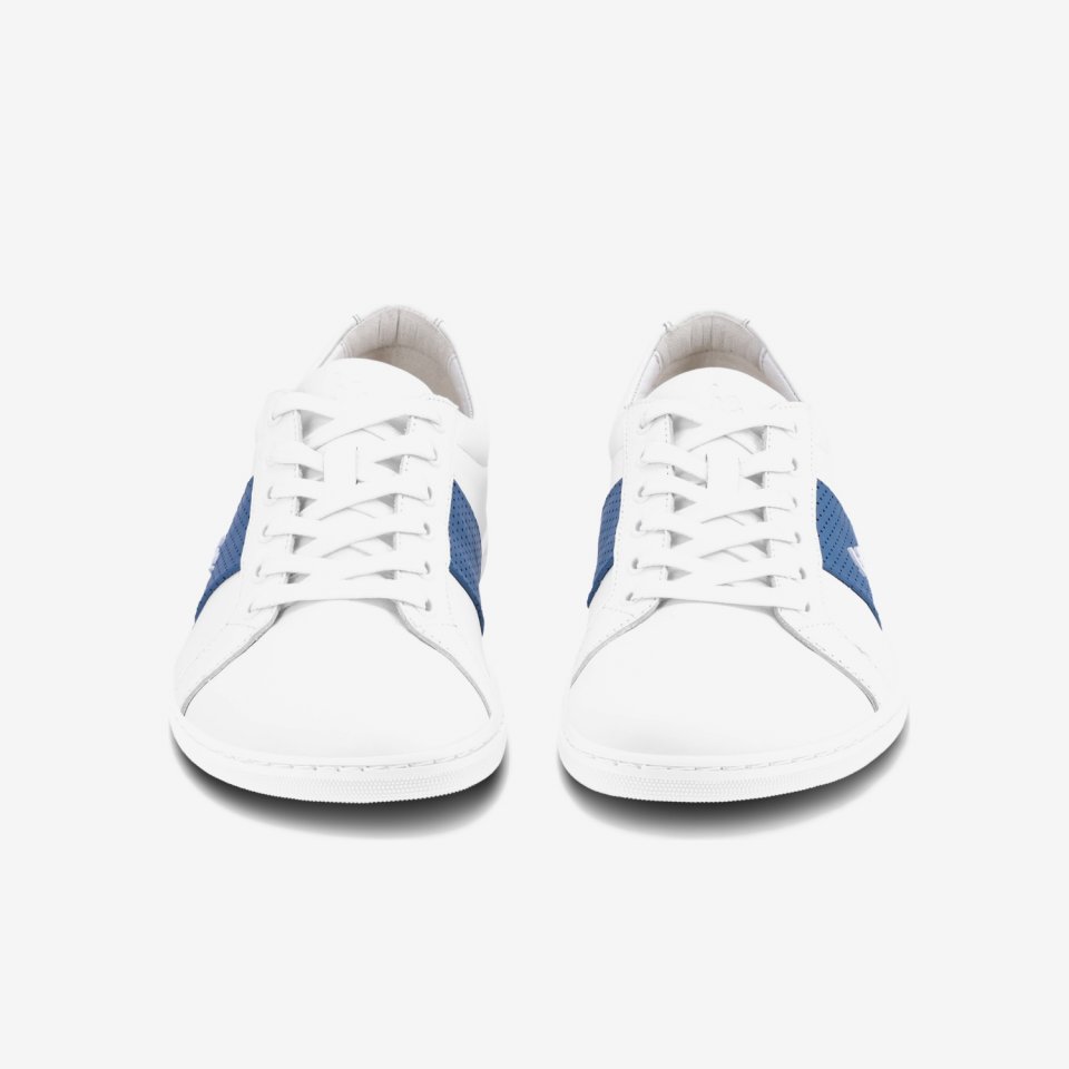 Barefoot Sneakers Be Lenka Elite - White & Dark Blue