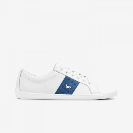 Barefoot tenisky Be Lenka Elite - White & Dark Blue