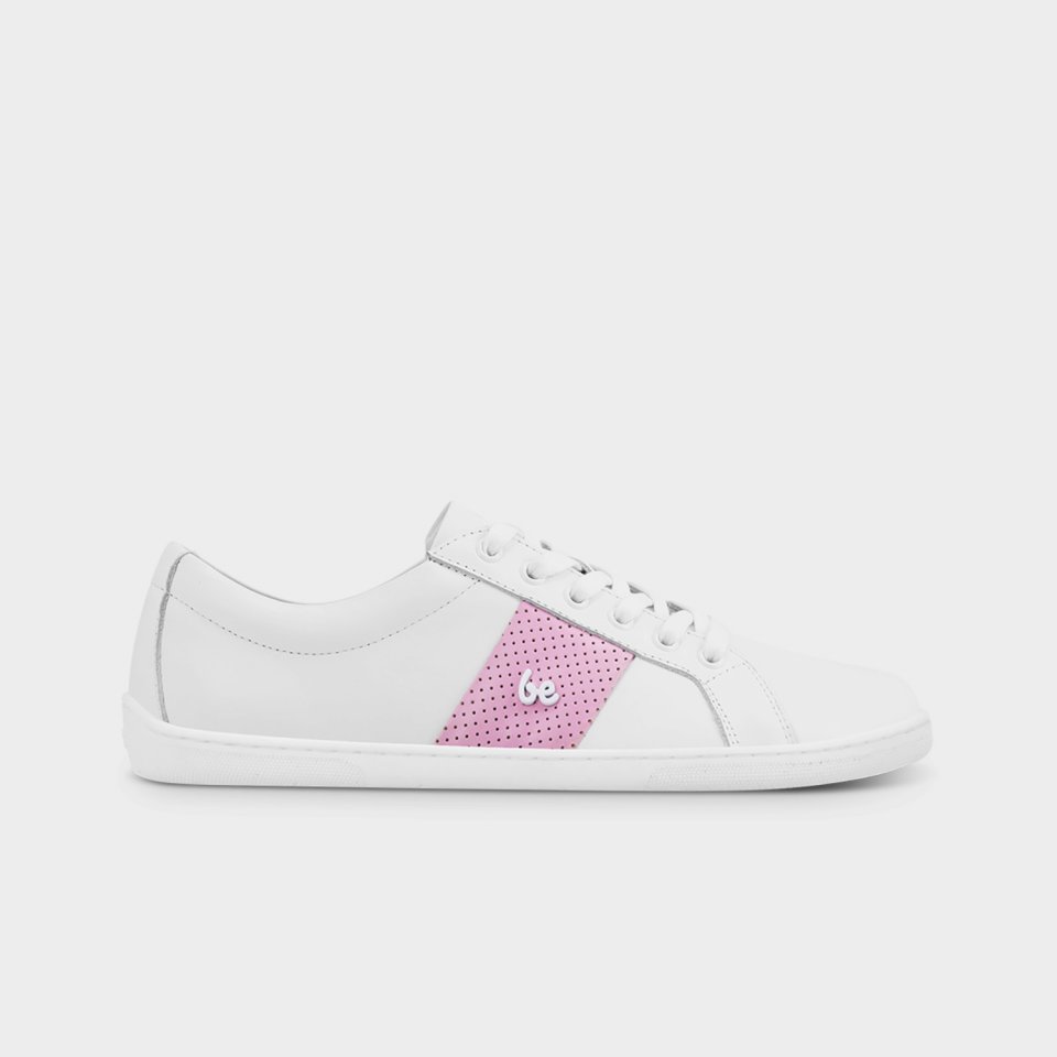 Barefoot Sneakers Be Lenka Elite - White & Pink