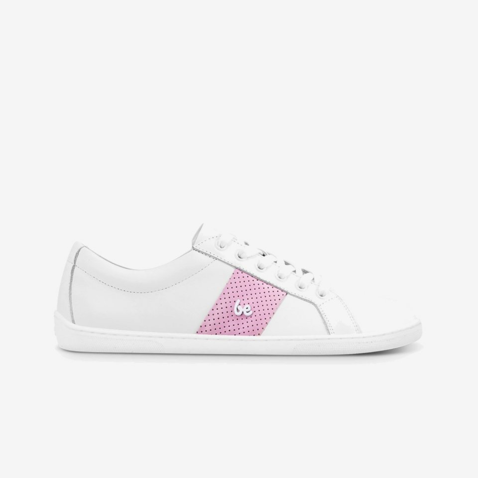 Barefoot Sneakers Be Lenka Elite - White & Pink