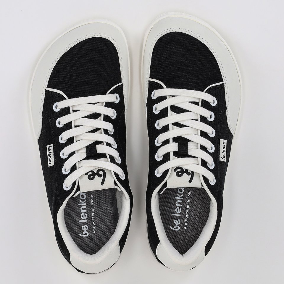 Barefoot Sneakers Be Lenka Rebound - Black & White