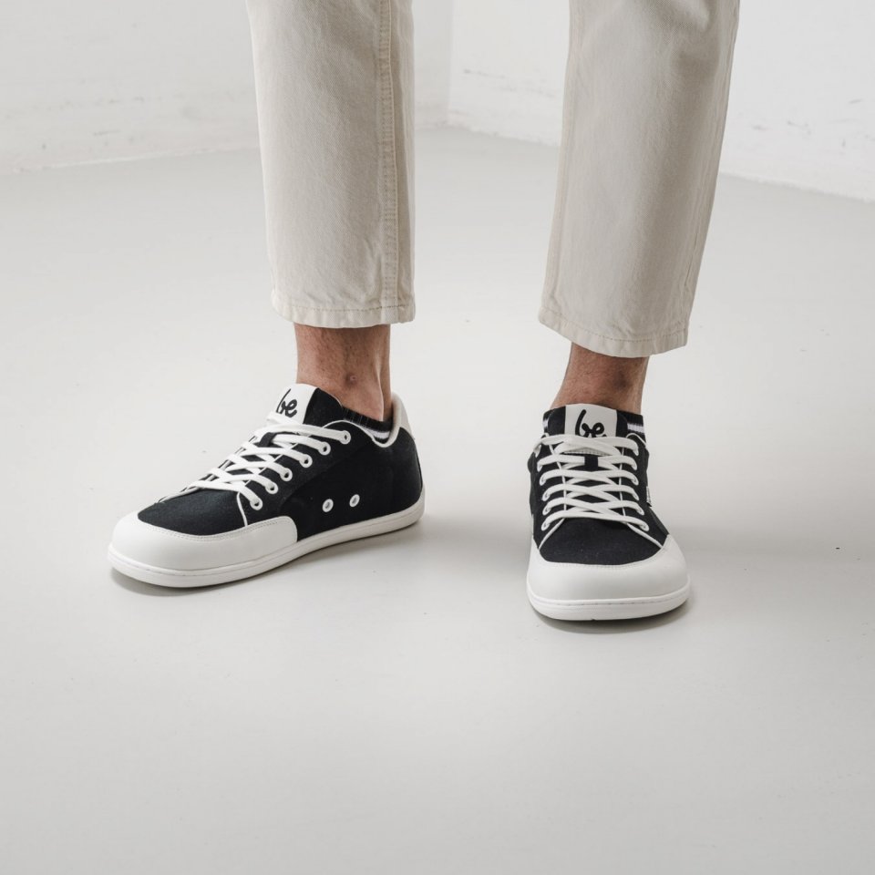 Barefoot Sneakers Be Lenka Rebound - Black & White