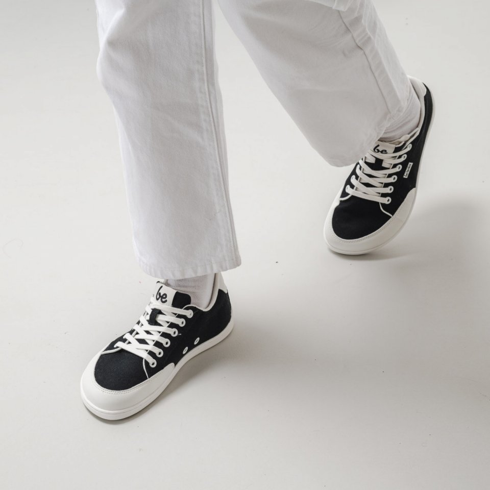 Barefoot Sneakers Be Lenka Rebound - Black & White