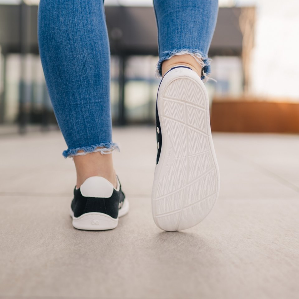 Barefoot Sneakers Be Lenka Rebound - Black & White
