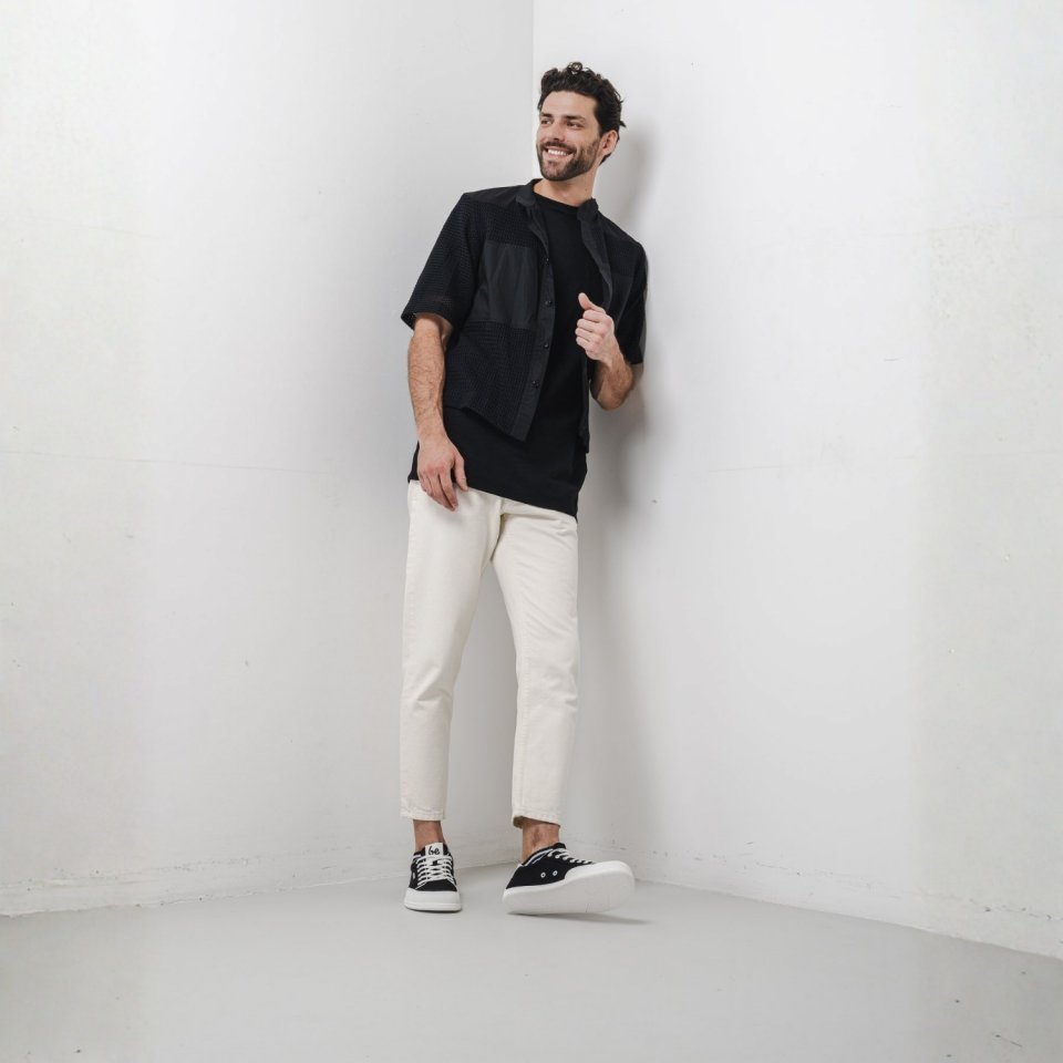 Barefoot Sneakers Be Lenka Rebound - Black & White