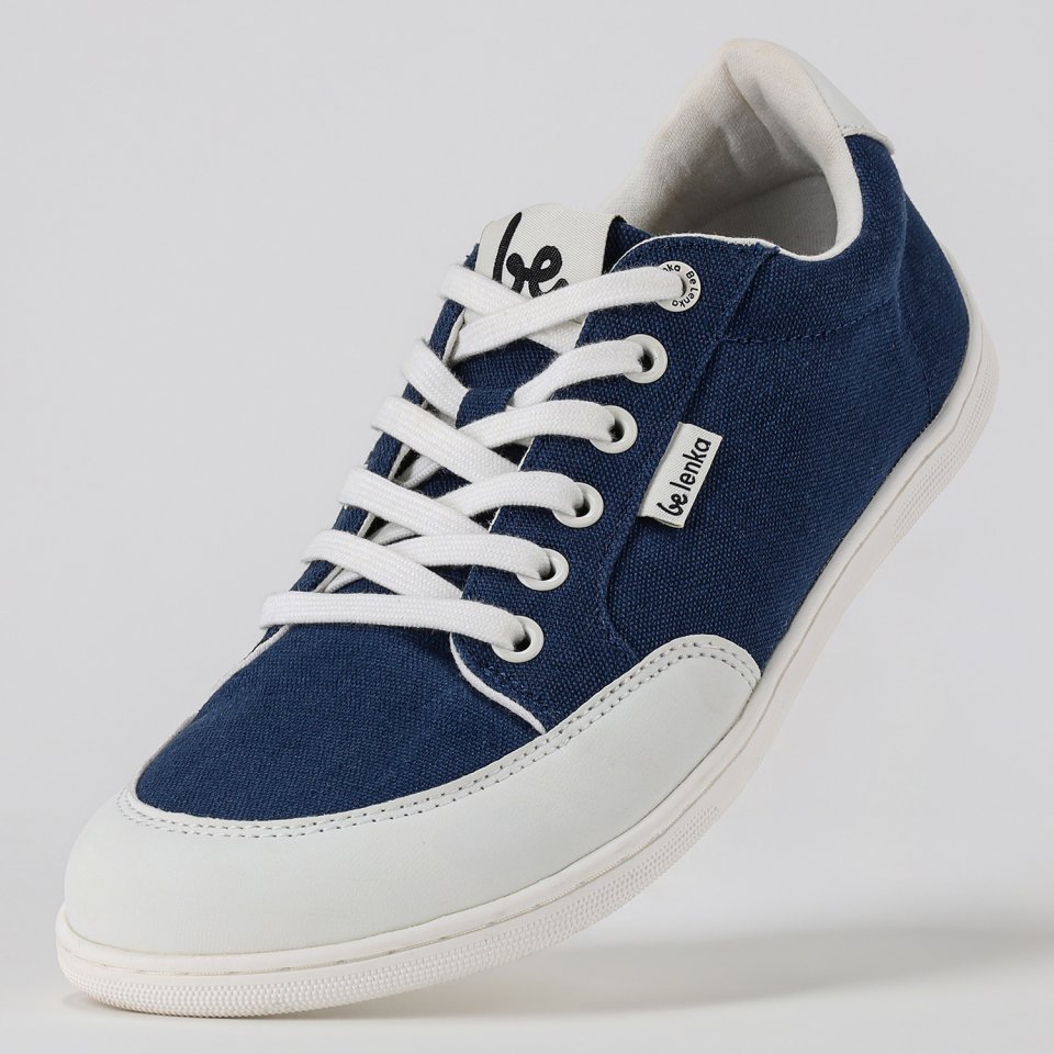 Barefoot tenisky Be Lenka Rebound - Dark Blue & White