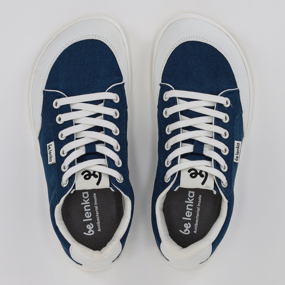 Barefoot tenisky Be Lenka Rebound - Dark Blue & White