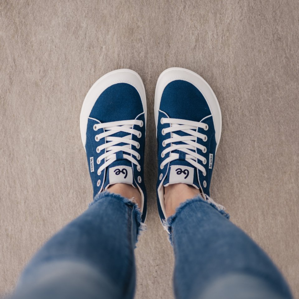 Barefoot tenisky Be Lenka Rebound - Dark Blue & White