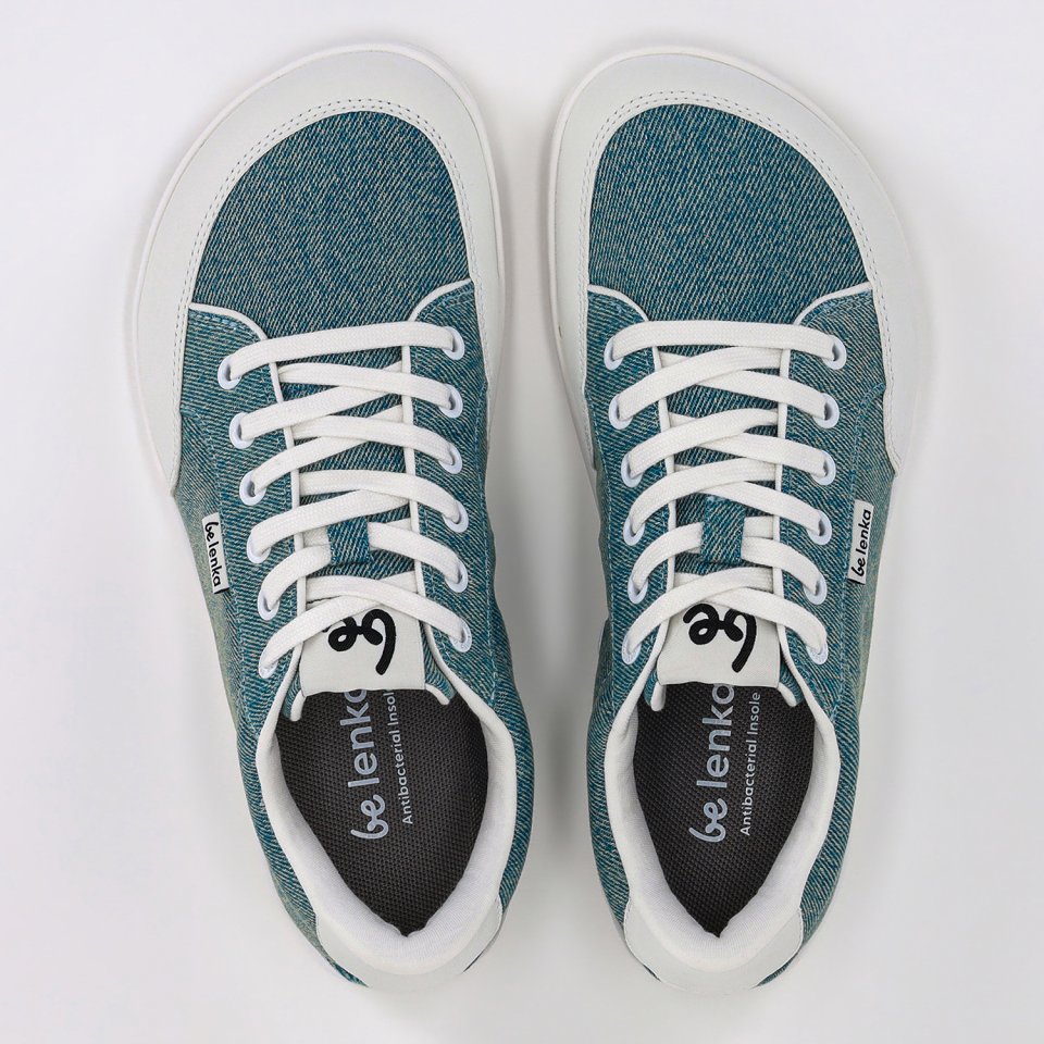 Barefoot baskets Be Lenka Rebound - Denim Light Blue