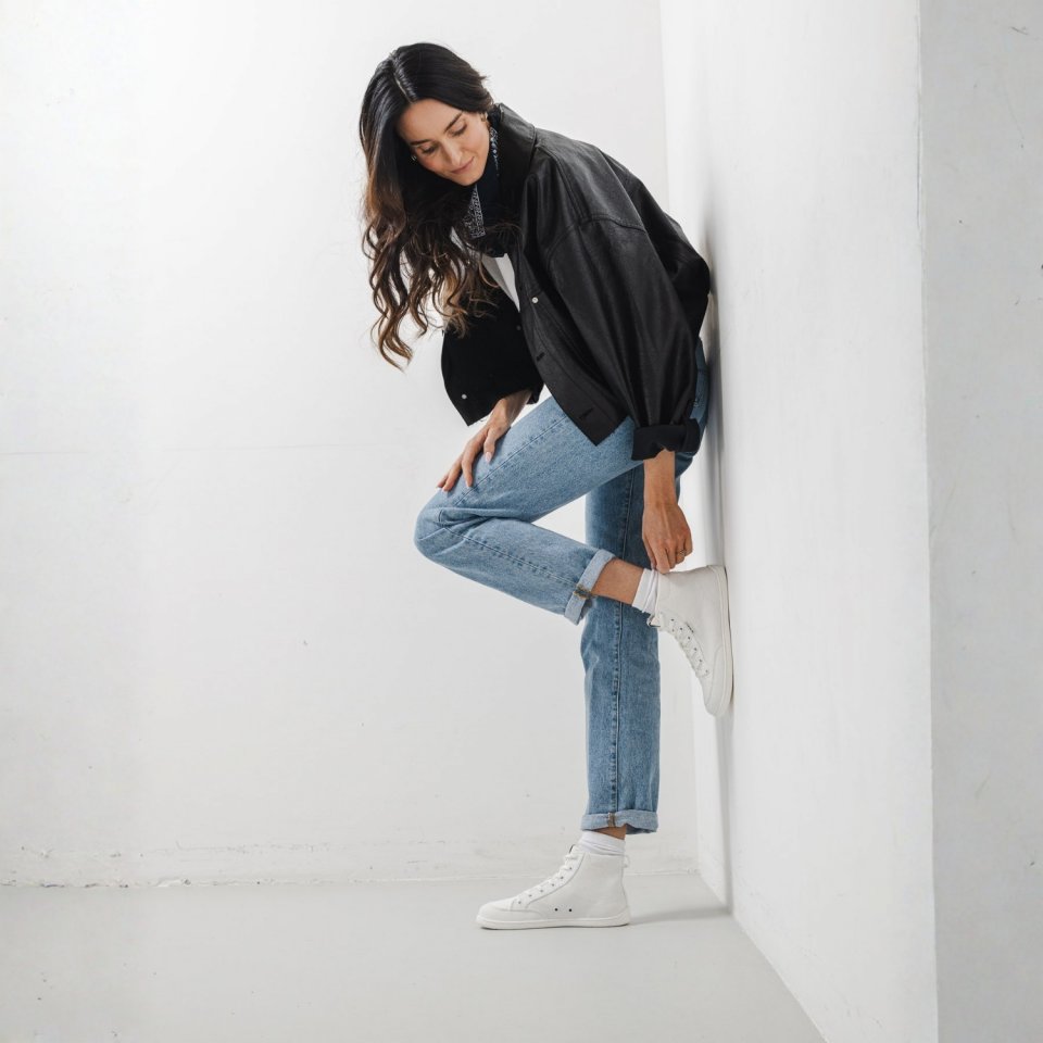 Trampki barefoot Be Lenka Rebound - High Top - All White
