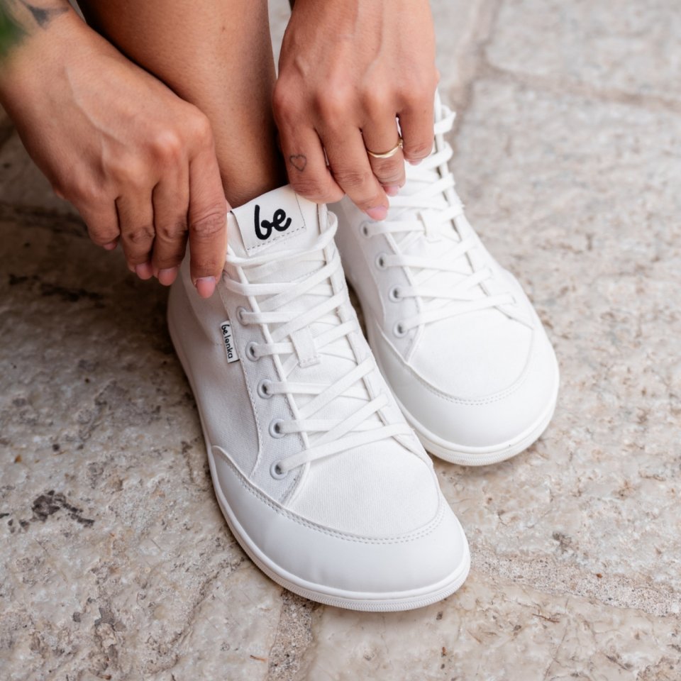 Trampki barefoot Be Lenka Rebound - High Top - All White