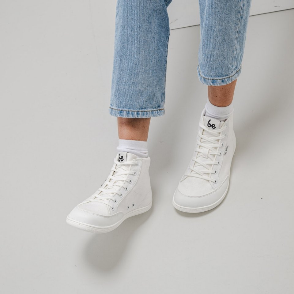 Trampki barefoot Be Lenka Rebound - High Top - All White
