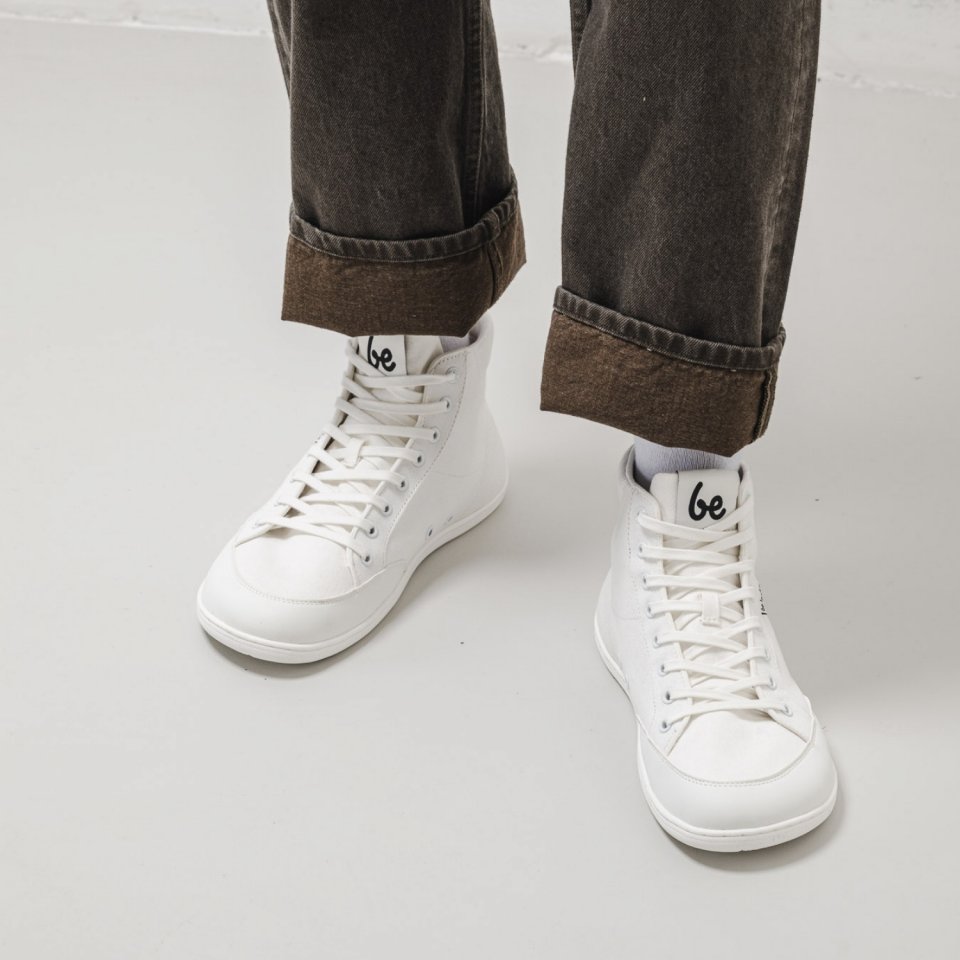Trampki barefoot Be Lenka Rebound - High Top - All White