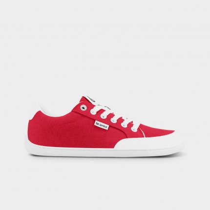 Barefoot Sneakers Be Lenka Rebound - Red & White