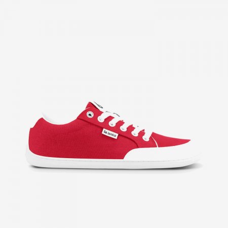 Barefoot tenisky Be Lenka Rebound - Red & White