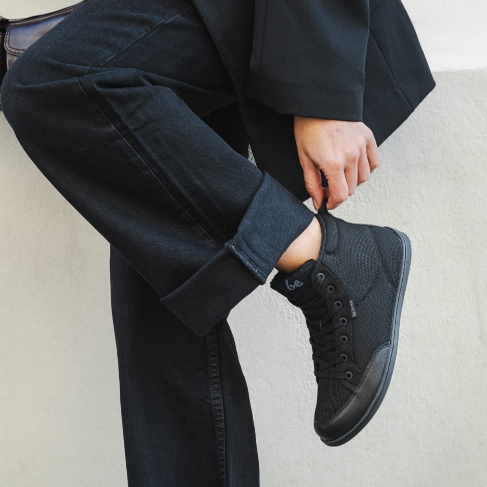 Barefoot Sneakers Be Lenka Rebound Thermo - All Black