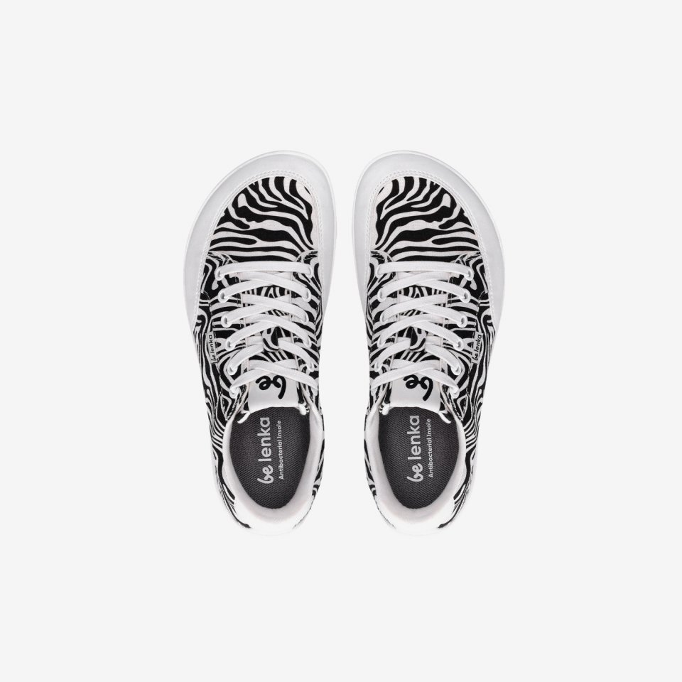 Barfuß Sneakers Be Lenka Rebound - Zebra