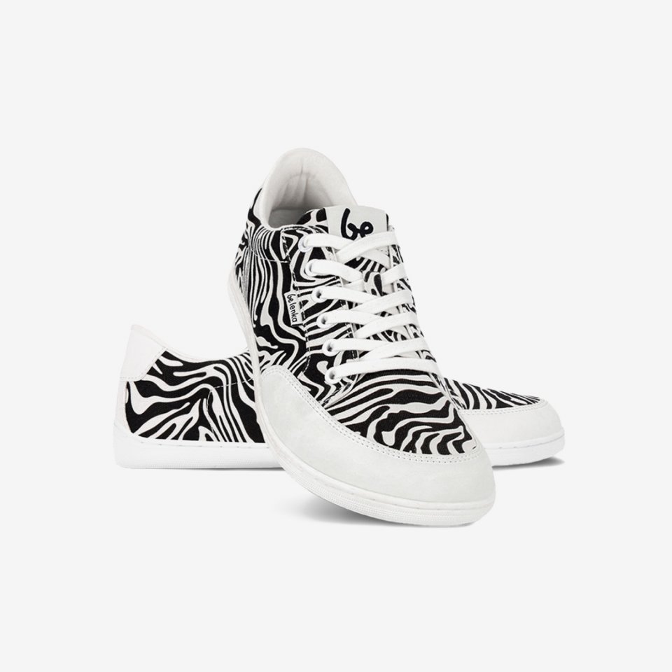 Barfuß Sneakers Be Lenka Rebound - Zebra