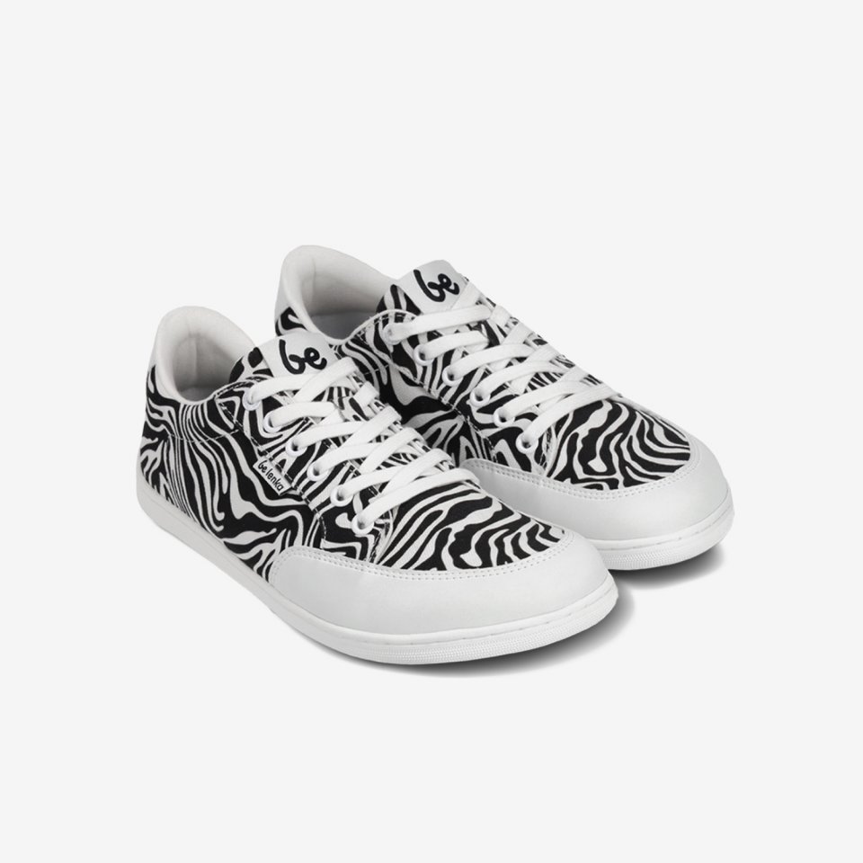 Barfuß Sneakers Be Lenka Rebound - Zebra
