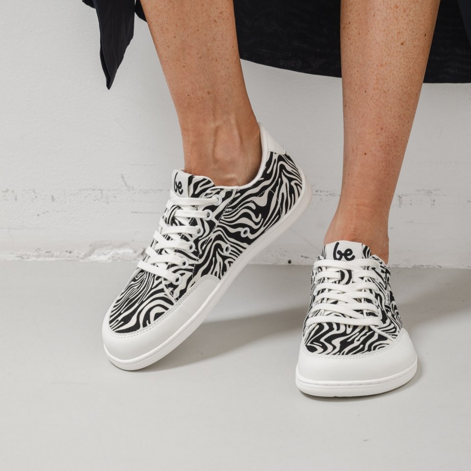 Barfuß Sneakers Be Lenka Rebound - Zebra