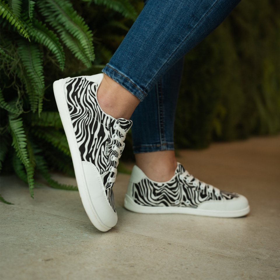Barfuß Sneakers Be Lenka Rebound - Zebra