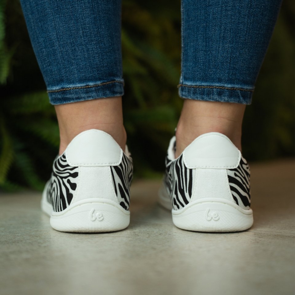 Barfuß Sneakers Be Lenka Rebound - Zebra