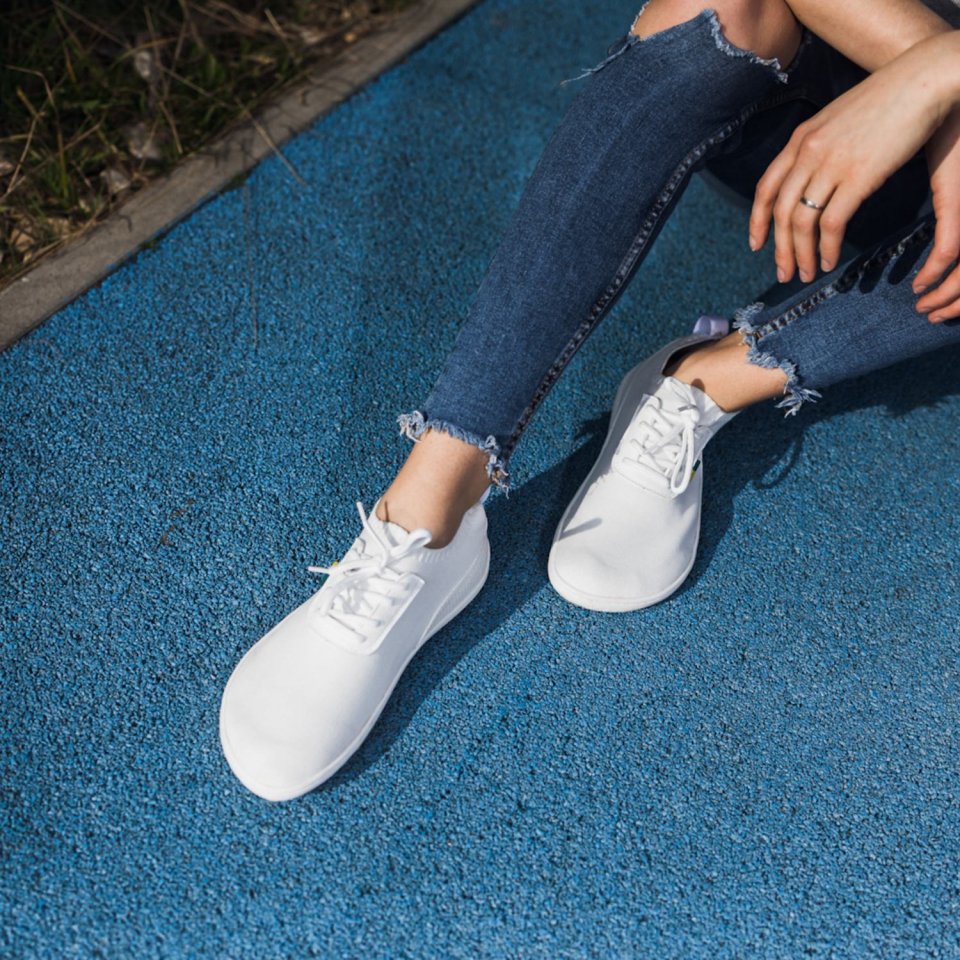 Barefoot scarpe Be Lenka Stride - All White