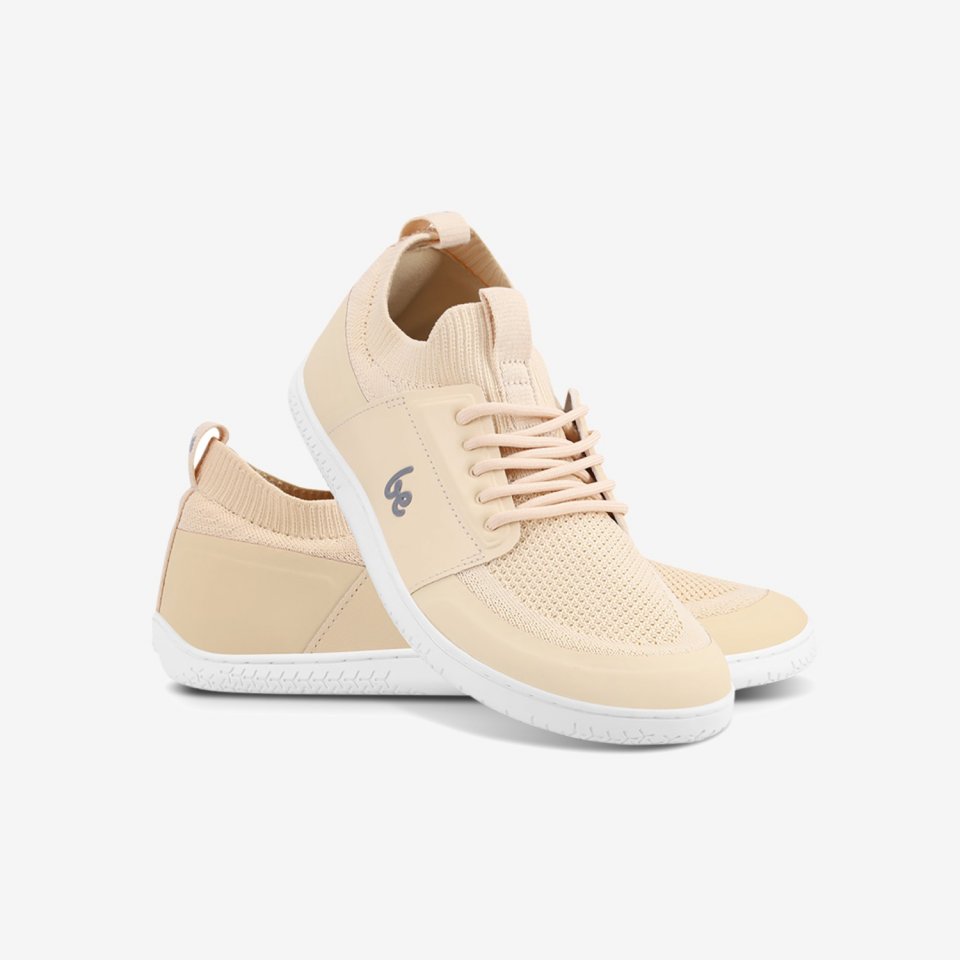 Barefoot Sneakers Be Lenka Swift - Beige Cream