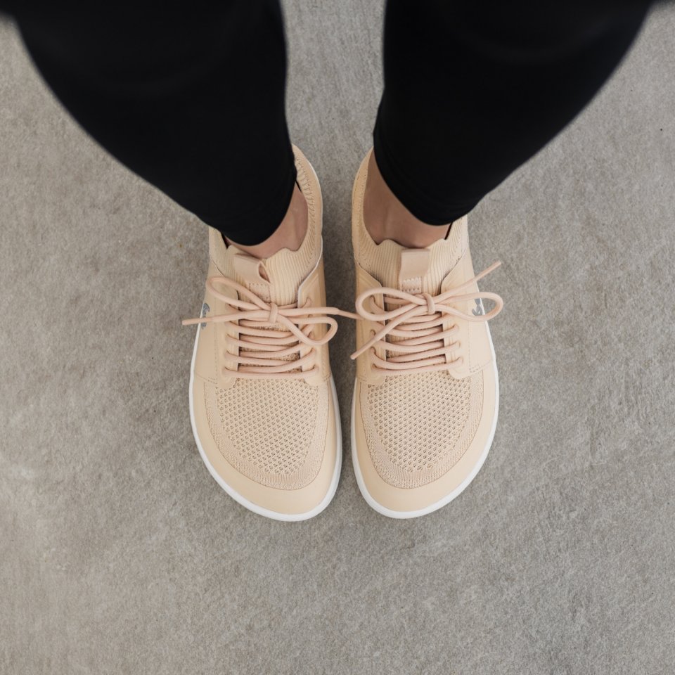 Barefoot Sneakers Be Lenka Swift - Beige Cream
