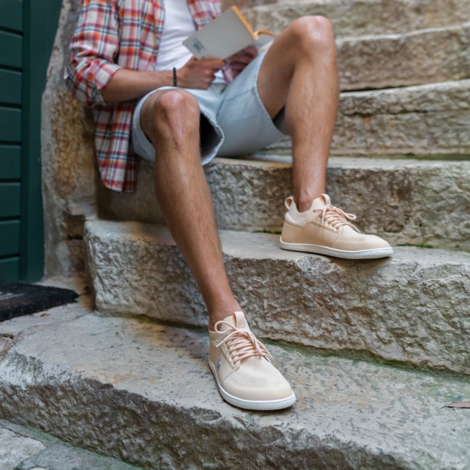 Barefoot Sneakers Be Lenka Swift - Beige Cream