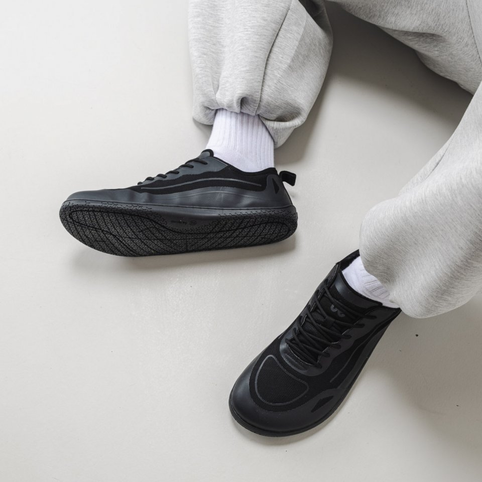 Barefoot Sneakers Be Lenka Velocity - All Black