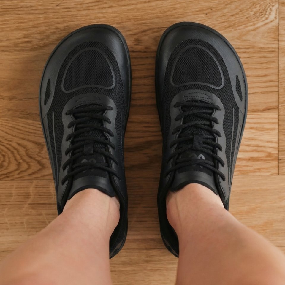 Barefoot Sneakers Be Lenka Velocity - All Black