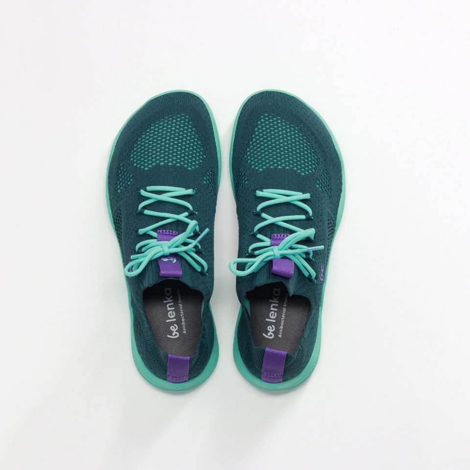 Barefoot Sneakers Be Lenka Velore - Dark Green