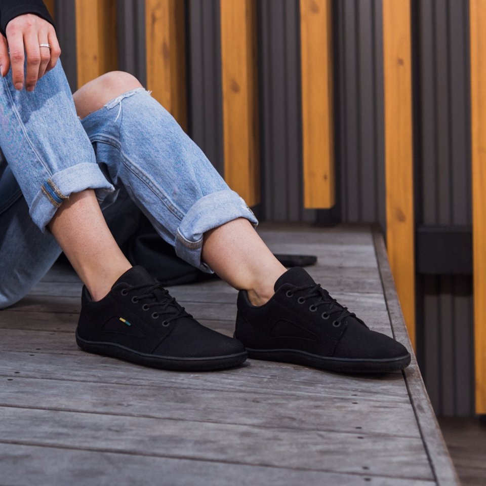 Barefoot Sneakers - Be Lenka Whiz - All Black