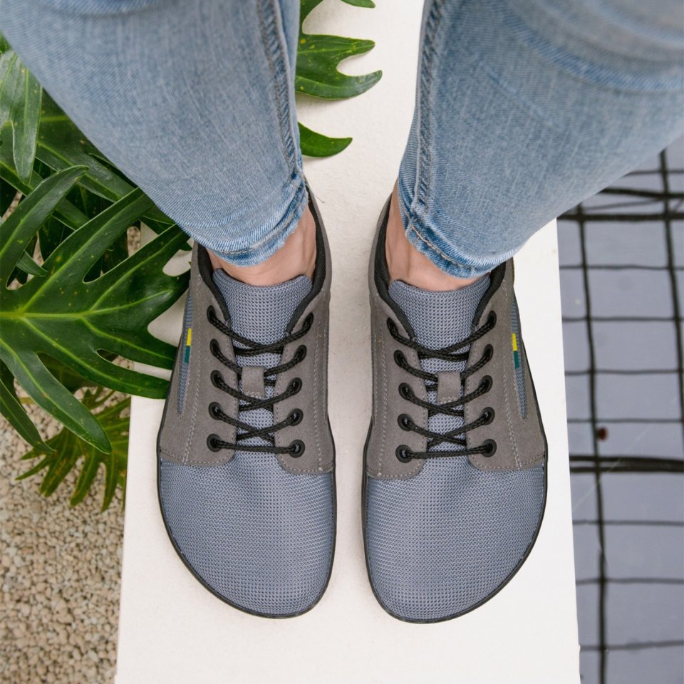 Barefoot Sneakers - Be Lenka Whiz - Grey