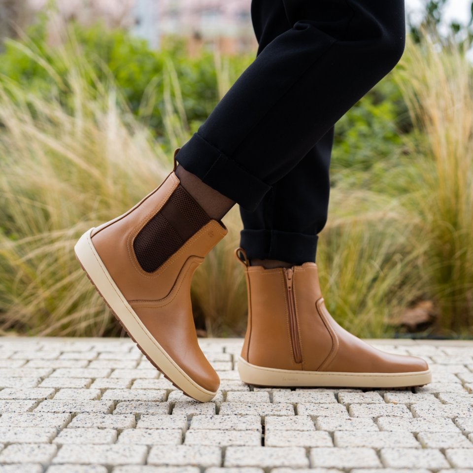 Barefoot Boots Be Lenka Allure - Light Cognac