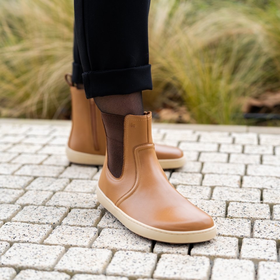Barefoot Boots Be Lenka Allure - Light Cognac