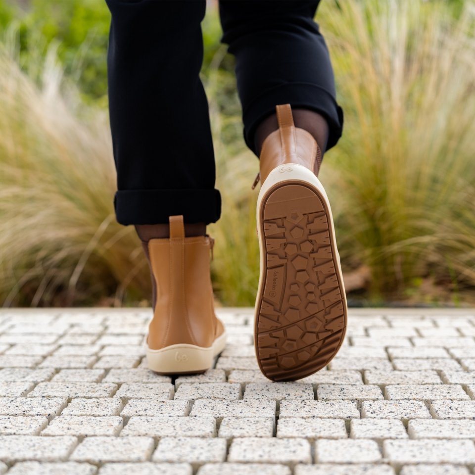 Barefoot Boots Be Lenka Allure - Light Cognac