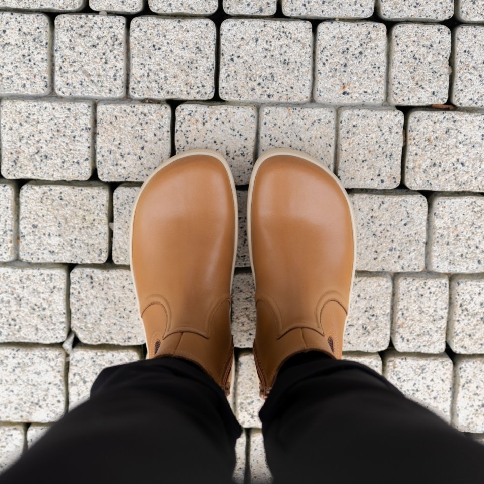 Barefoot Boots Be Lenka Allure - Light Cognac