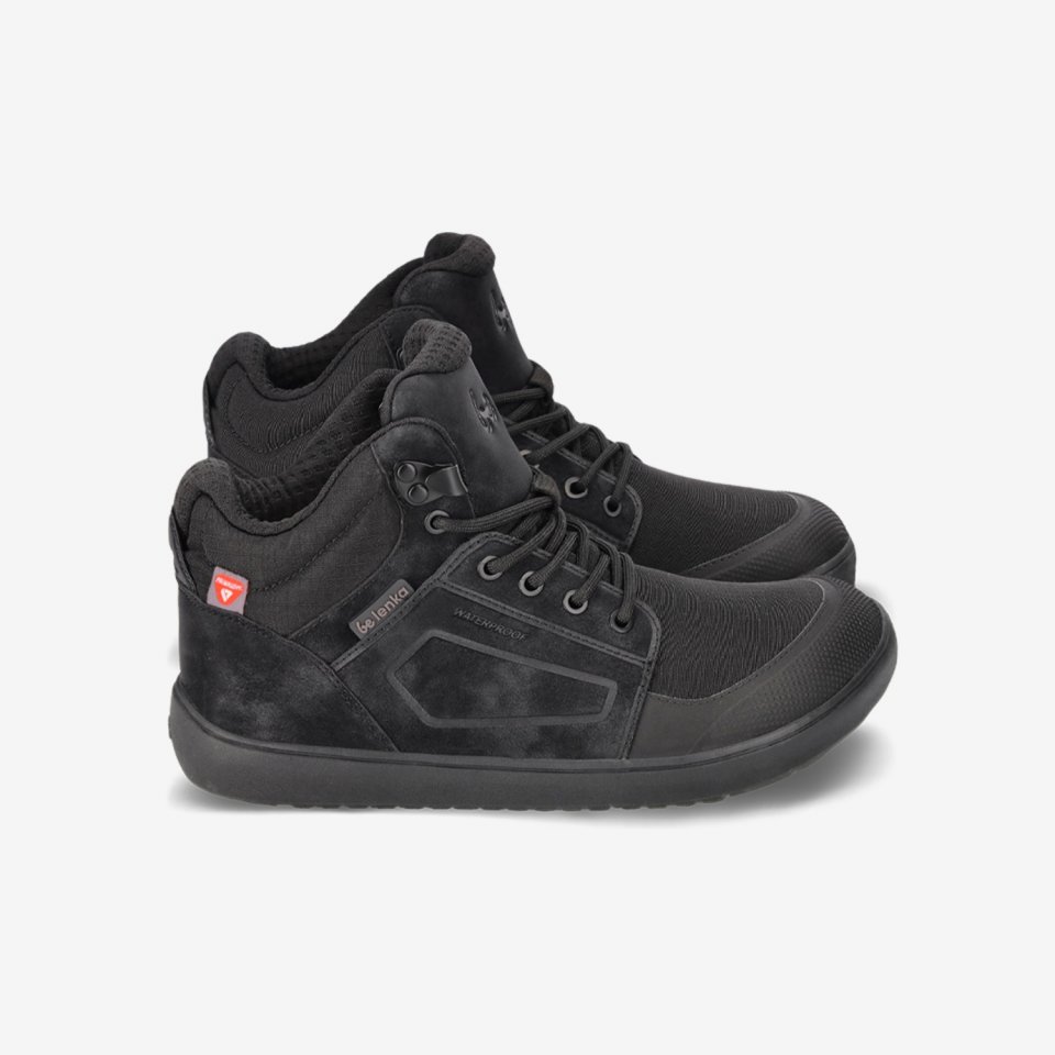 Barefoot Boots Be Lenka ArcticEdge - All Black