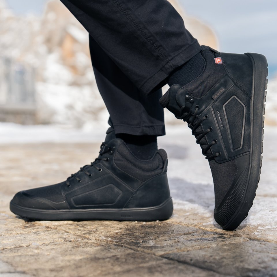Barefoot Boots Be Lenka ArcticEdge - All Black