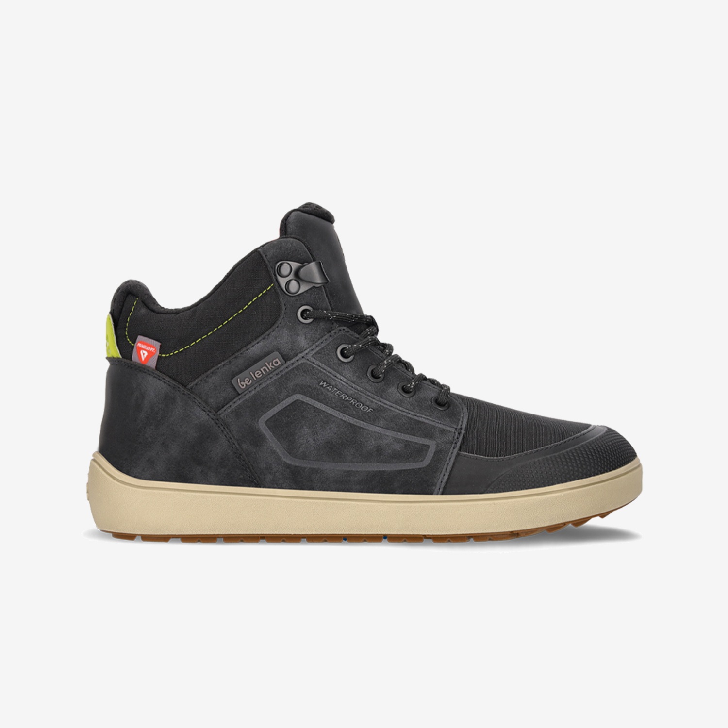 Be Lenka Barefoot Boots Be Lenka ArcticEdge in Charcoal Black and All Black, barefoot shoe