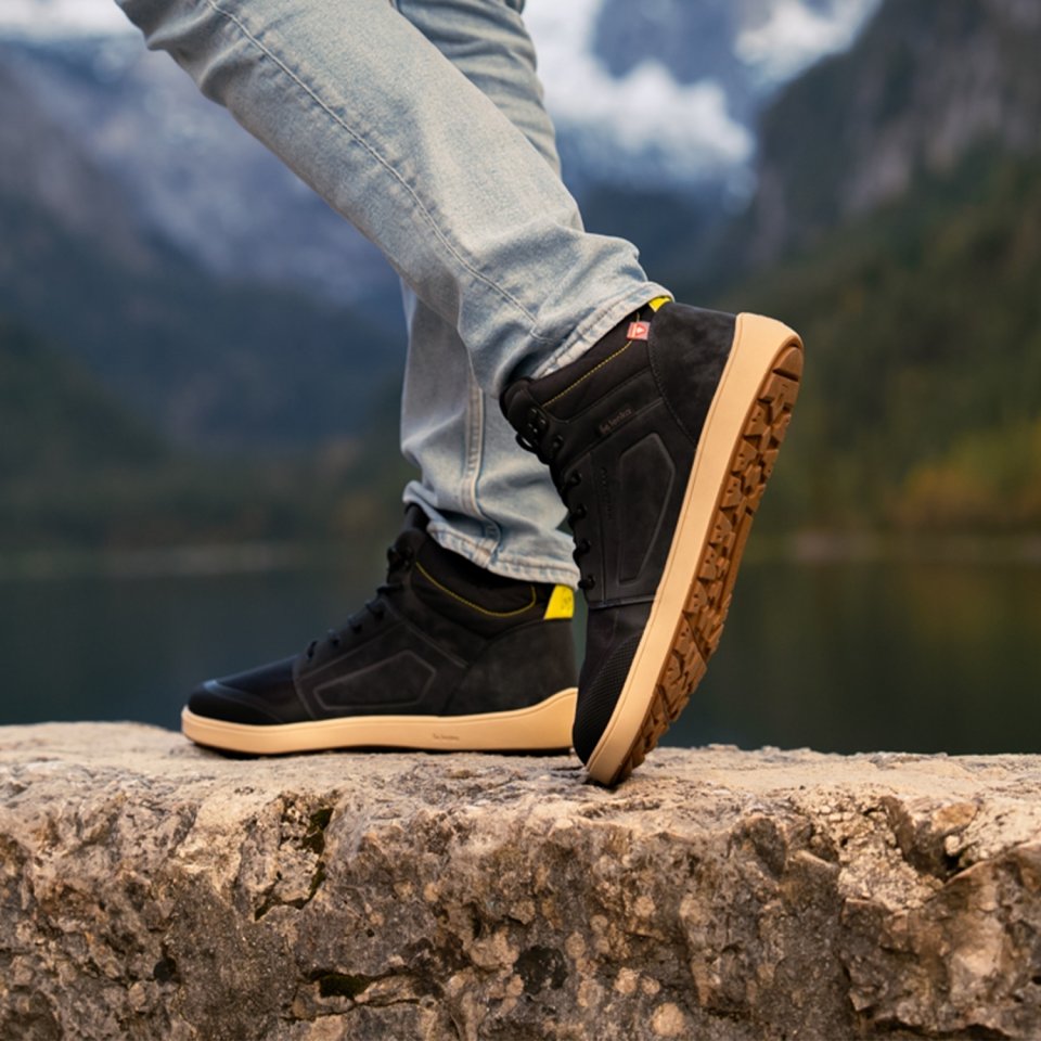 Barefoot Boots Be Lenka ArcticEdge - Charcoal Black