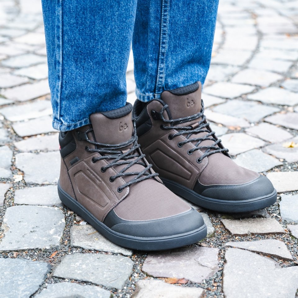 Barefoot Boots Be Lenka ArcticEdge - Dark Brown