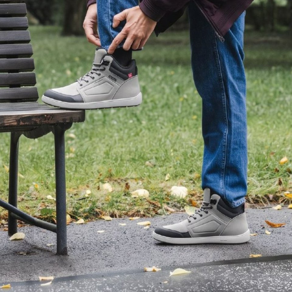 Barefoot Boots Be Lenka ArcticEdge - Grey