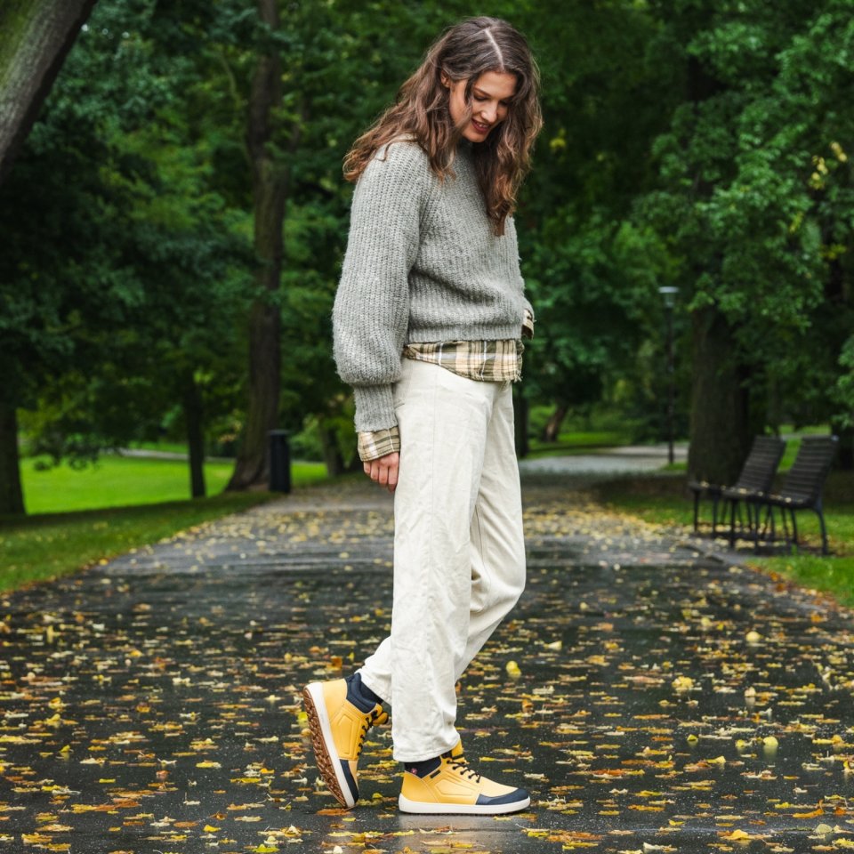 Barefoot Boots Be Lenka ArcticEdge - Mustard