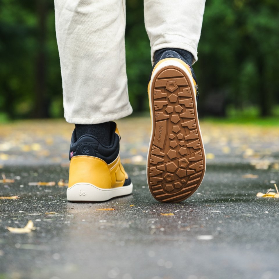 Barefoot Boots Be Lenka ArcticEdge - Mustard