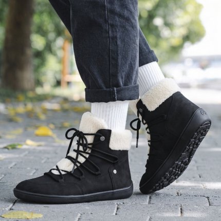 Winter Barefoot Boots Be Lenka Bliss - Soft Black